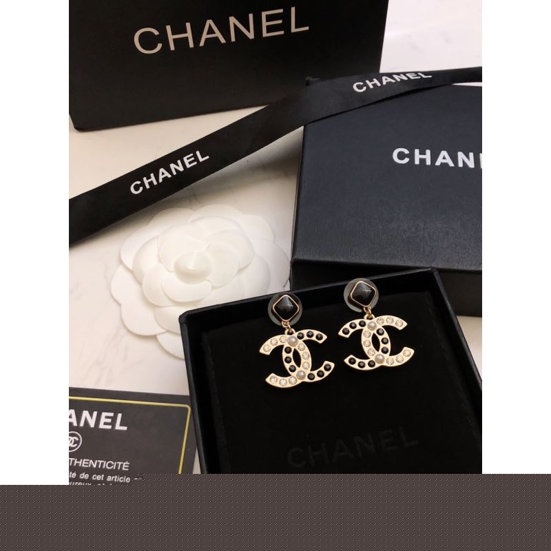 Ch*el earrings